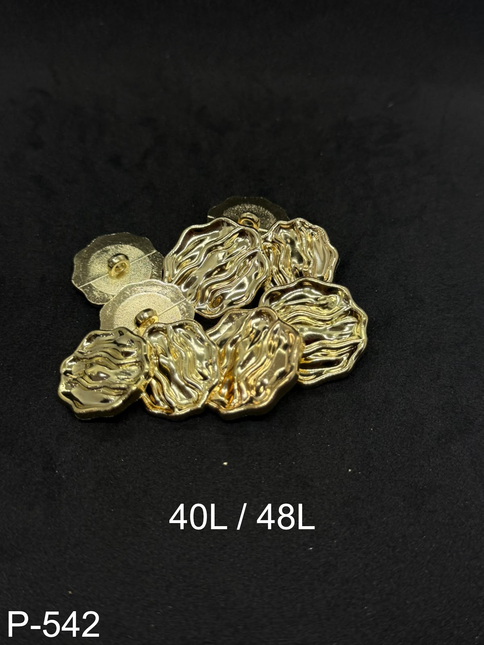 Asimetrik Plastik Düğmeler